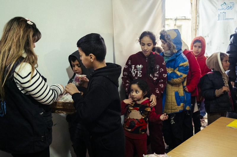 Libanon - Borderfree Association - Schüler vor dem Unterricht