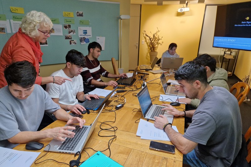 Schweiz Job Werkstatt - Computerkurs