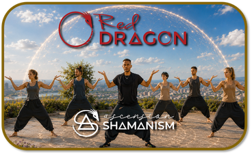 Class doing Qigong