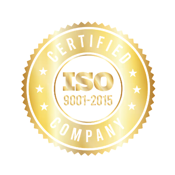 ISO certification mark representing Eagle Shark's certified foundation
