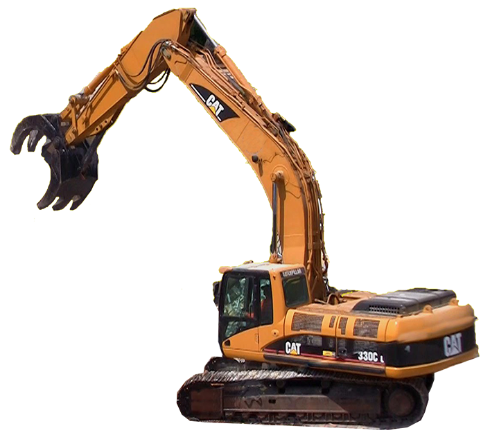 Cherry Hill Construction Dumpsters, Site Work, Rock Crushing