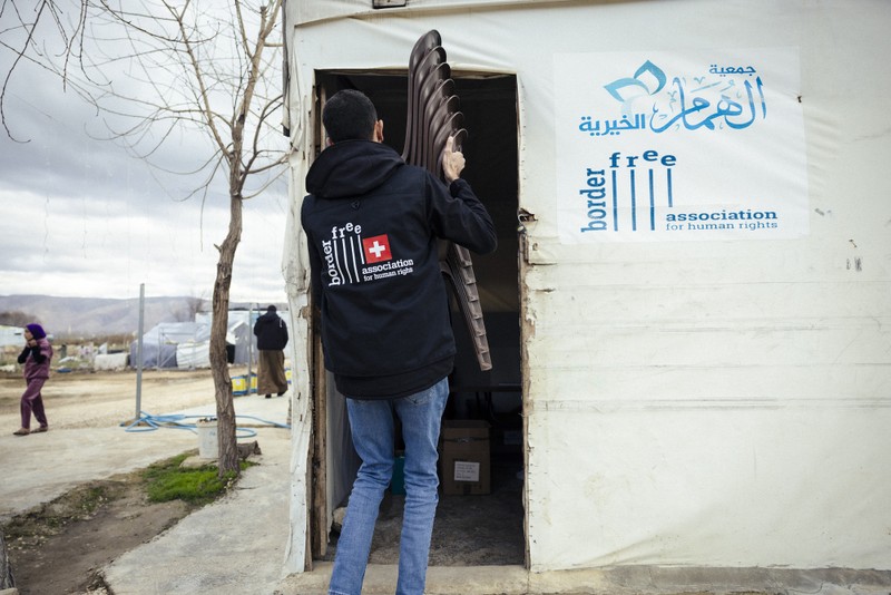 Libanon - Borderfree Association - temporäre Lernräume aufbauen