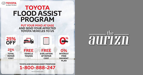 2021 UMW Toyota Motor Extends A Hand To Customers Affected by Flood