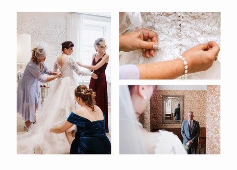 Natural documentary wedding photography at Gileston Manor t in the Vale of Glamorgan