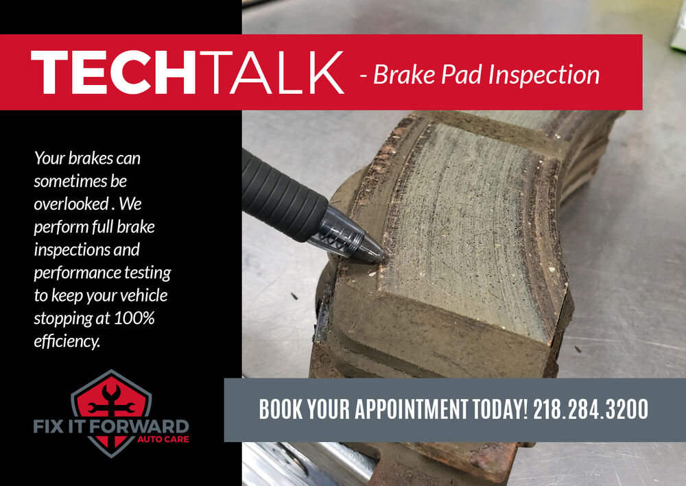 Brake Pad Inspection
