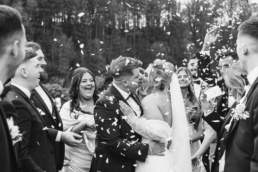 Relaxed and natural wedding portrait photography in South Wales.