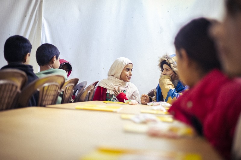 Libanon - Borderfree Association - Mädchen in der Schule
