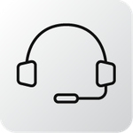 Image of a telephone headset